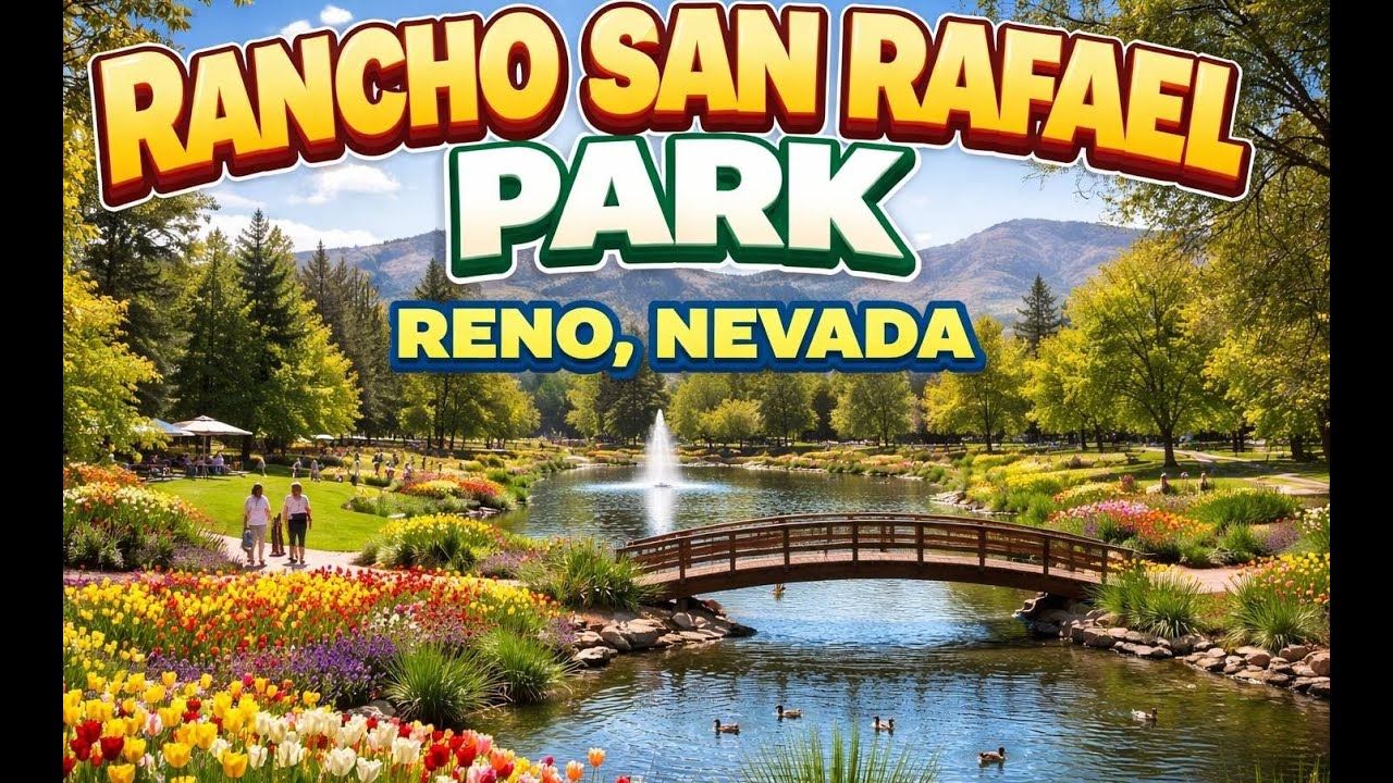Walking Rancho San Rafael Regional Park 🌳 | Reno Nevada Walking Tour