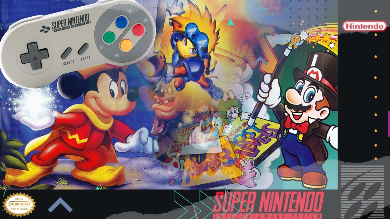 ТОП-10 лучших платформеров SUPER NINTENDO - Ёжик! Слава королю Марио!