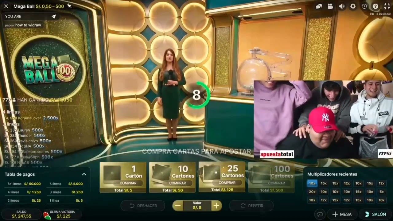 KING LEÓN gana S/ 5.000 soles en APUESTA TOTAL.