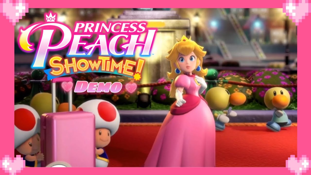 💗 Princess Peach Showtime! Demo - 100% All Sparkle Gems💗