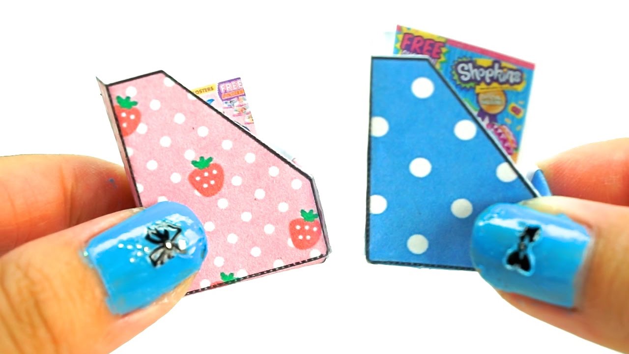 miniature dollhouse magazine holder tutorial l Dollhouse DIY ♥