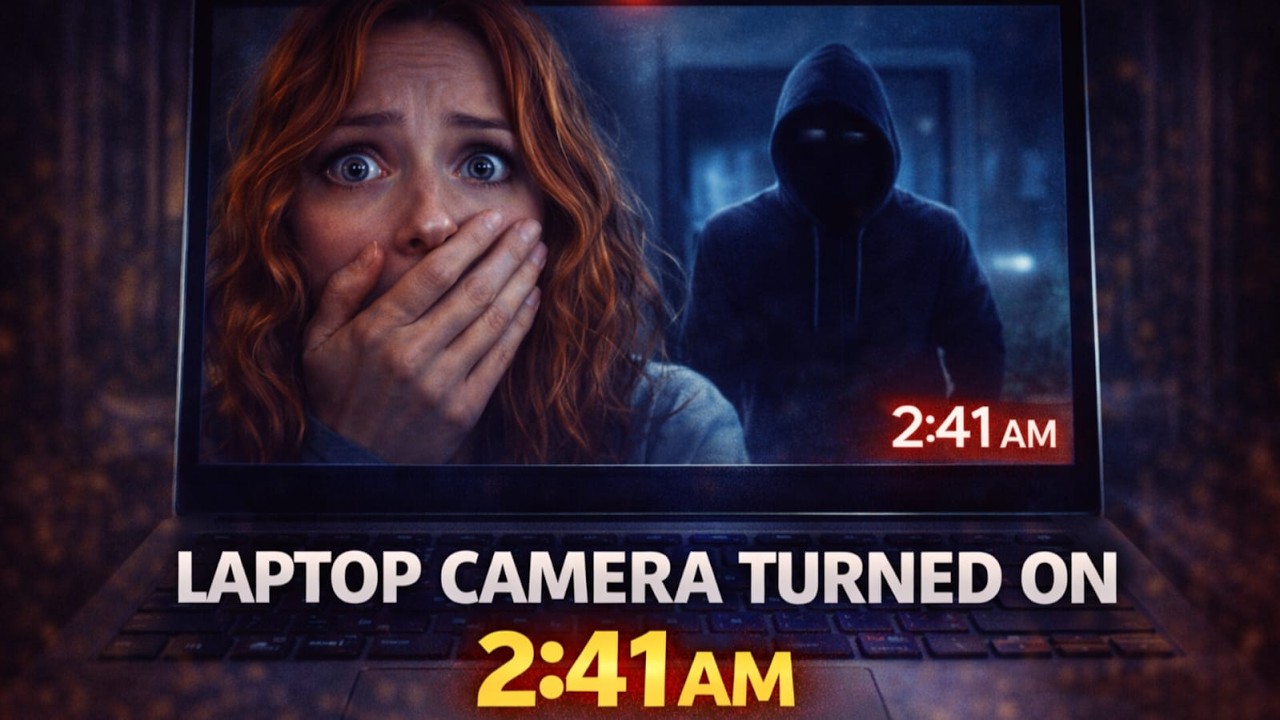 Her Laptop Camera Turned On at 2:41 AM