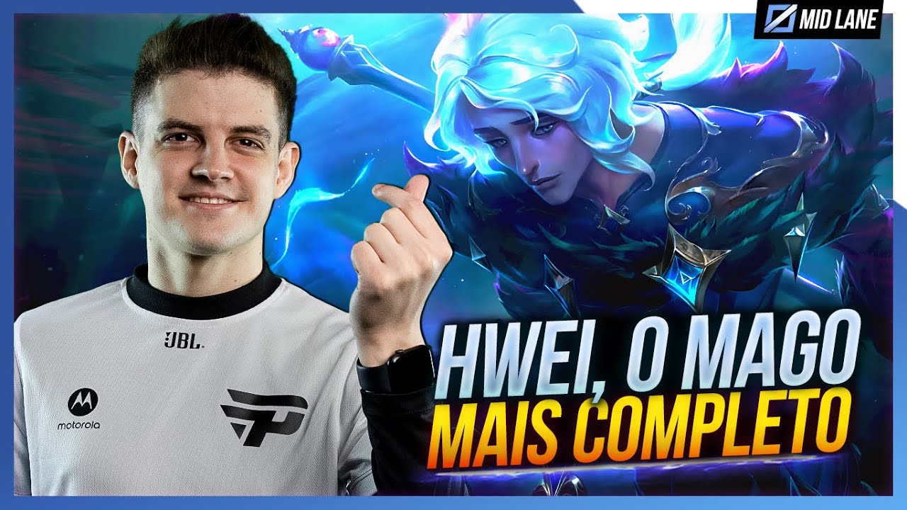 Eu admito: HWEI é um dos magos MAIS DIVERTIDOS do LoL! 🎨