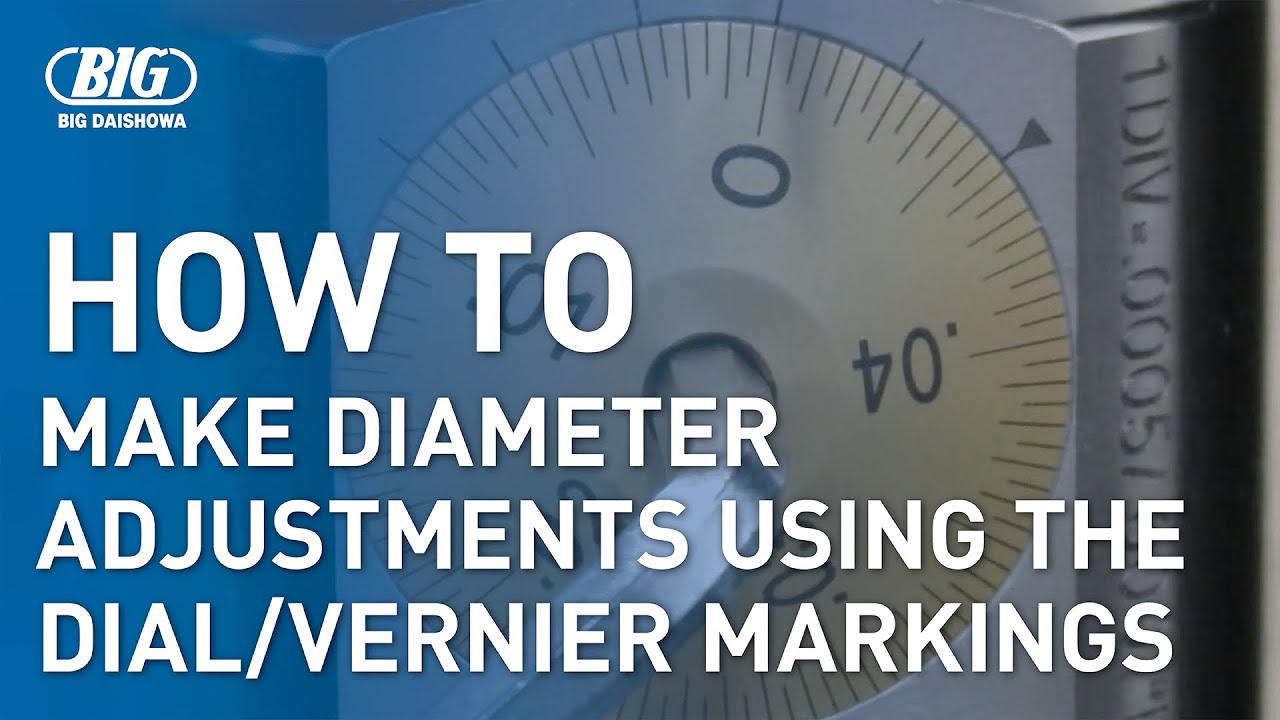 Diameter Adjustments on BIG KAISER Finish Boring Heads | BIG DAISHOWA—Americas