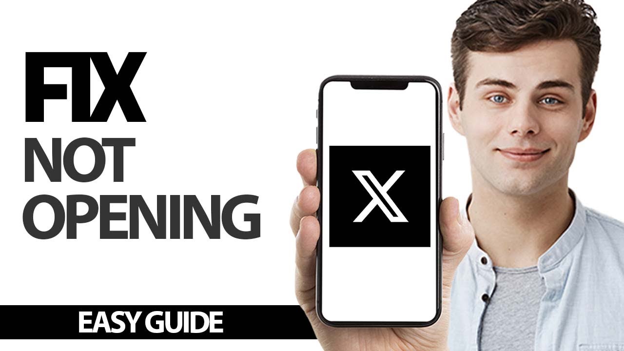 How To Fix X Twitter App Not Opening | Final Solution