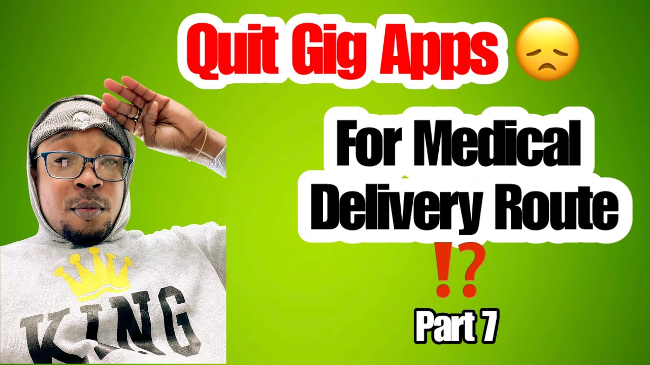 I QUIT Delivery Apps - these Side Hustle Don't Pay Anymore 2026  Medical Delivery Paying Real money 