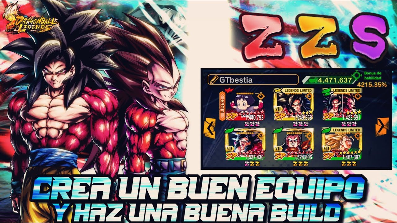 CONSEJOS PARA CREAR UN BUEN EQUIPO Y UNA BUILD!! DRAGON BALL LEGENDS