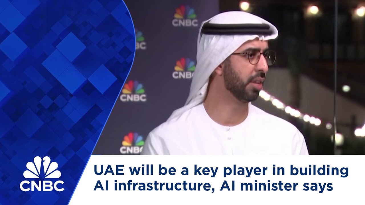 UAE will be a key player in building AI infrastructure, AI minister says
