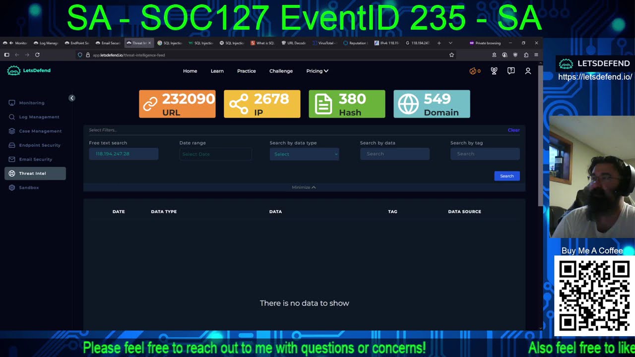 SA - SOC127-235 - Обнаружена SQL-инъекция