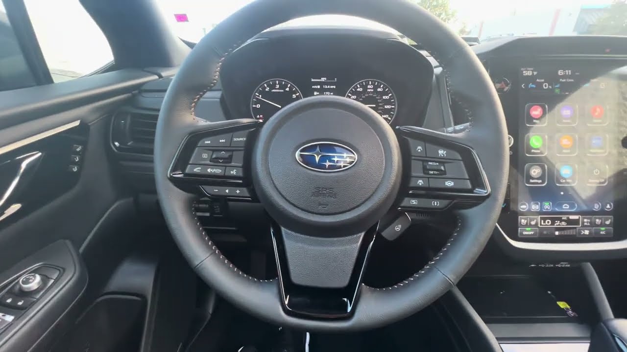 How to Use Your Steering Wheel on a Subaru | 2025 Forester, Outback & Crosstrek