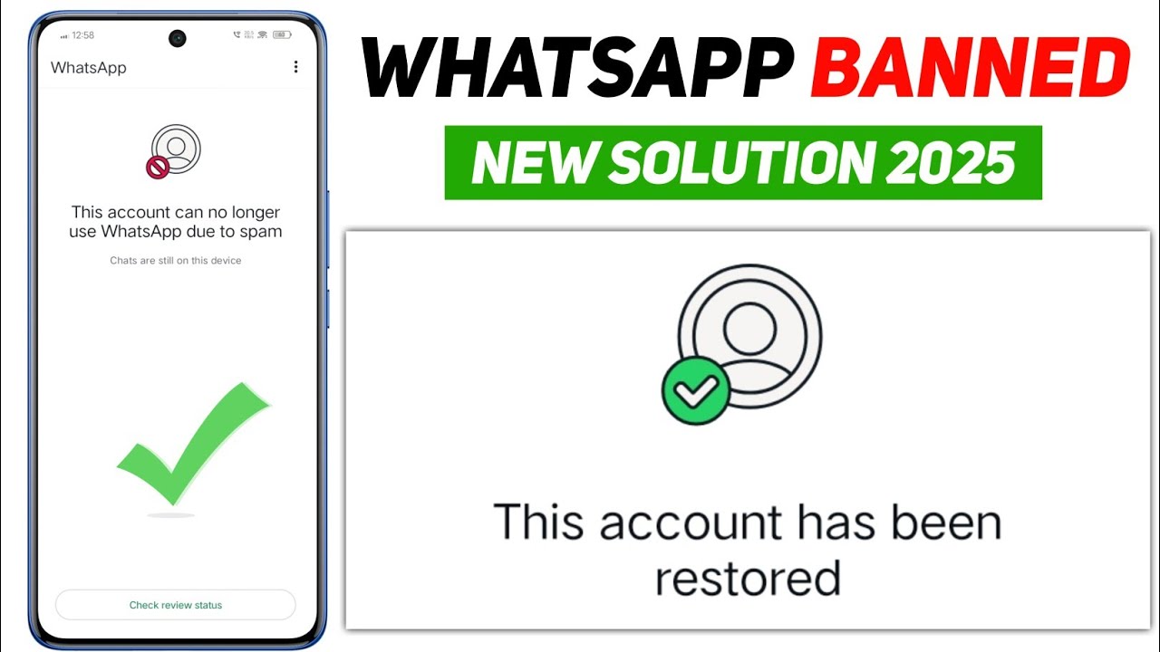 This account can no longer use whatsapp | WhatsApp Unbanned kaise kare 2025 | whatsapp banned