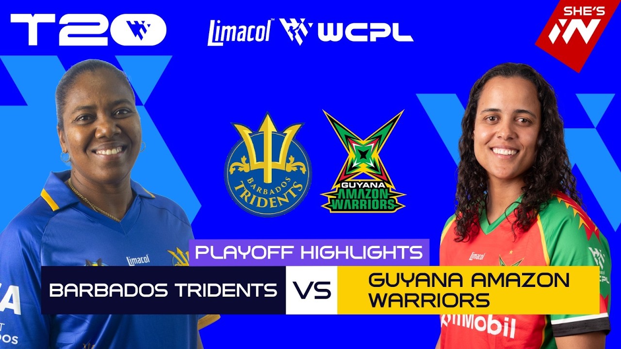 PLAYOFF Highlights | Barbados Tridents Women vs. Guyana Amazon Warriors Women | WCPL 2026