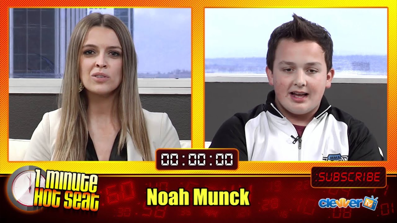 1 Minute Hot Seat - Noah Munck In The Hot Seat