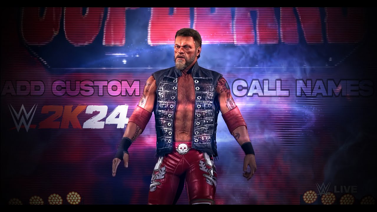 How To Add Call Names for New Characters | WWE 2K24