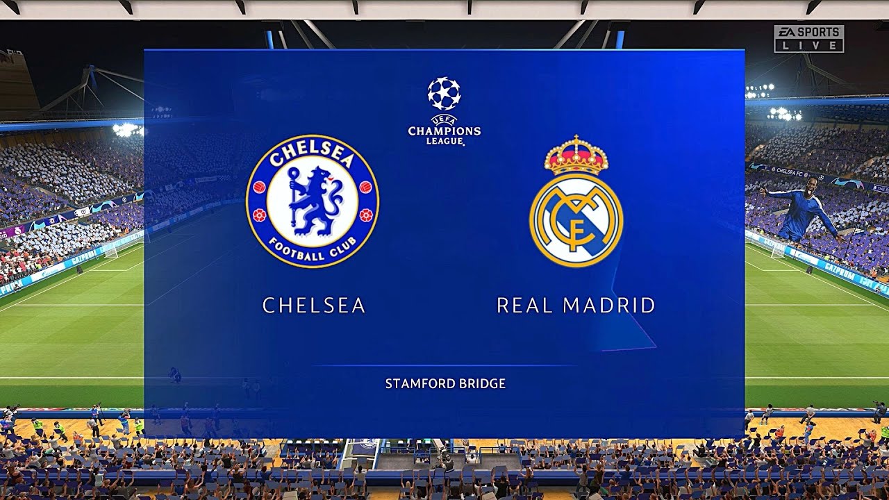 FIFA 21 - Челси против Реала Мадрид, ответный матч полуфинала Лиги чемпионов УЕФА, полный матч, г...