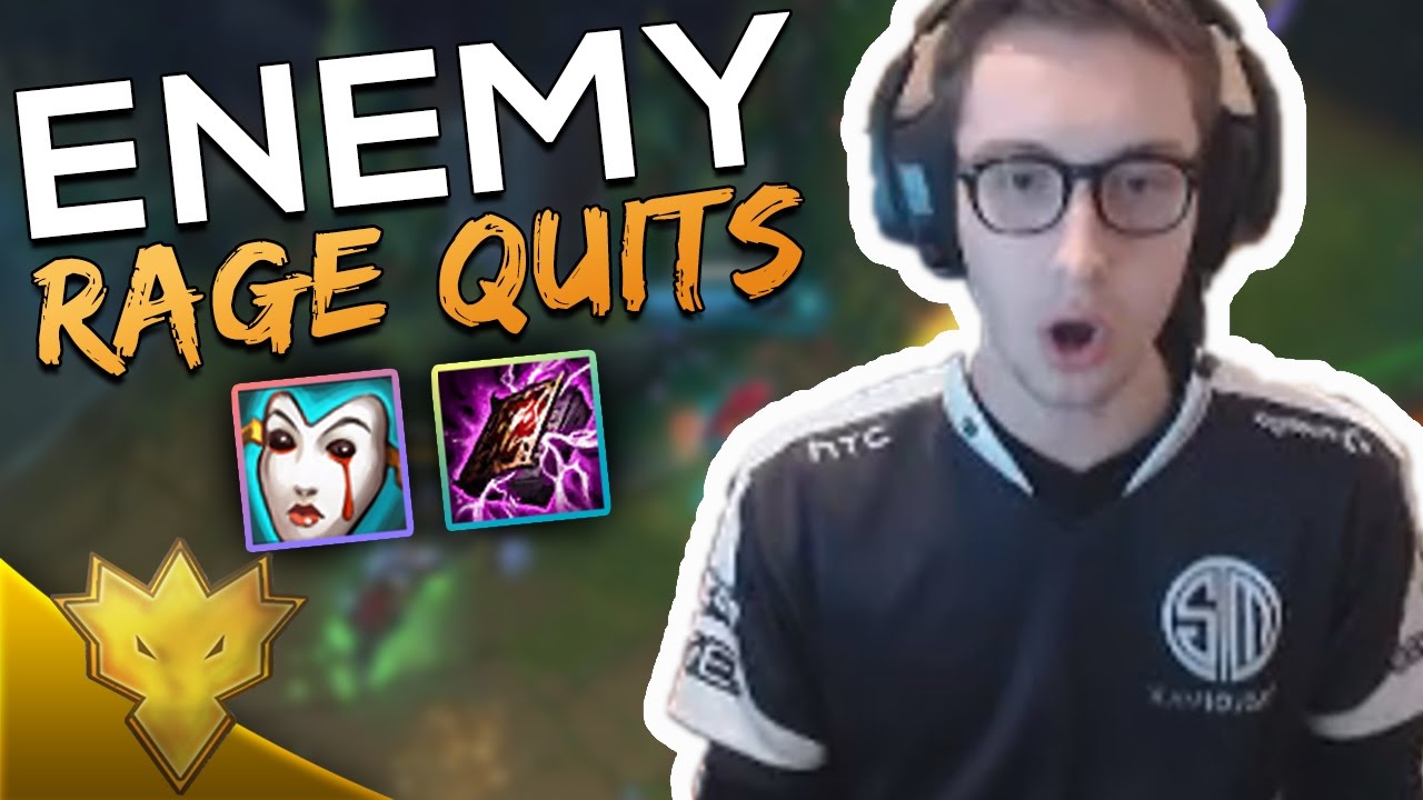 TSM Bjergsen & Wildturtle Make the Enemy RAGE QUIT! - TSM Bjergsen Stream Highlights & Funny Moments