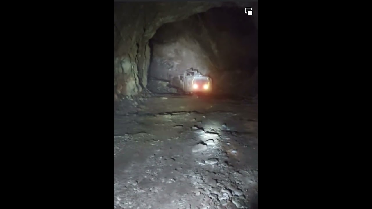 Underground mine rock fall