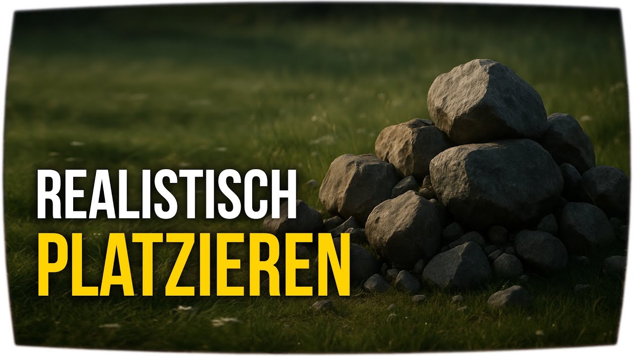 Physikalisch Steine / Gegenstände platzieren | Physical Layout Tool ► Unreal Engine 5 Tutorial #UE5