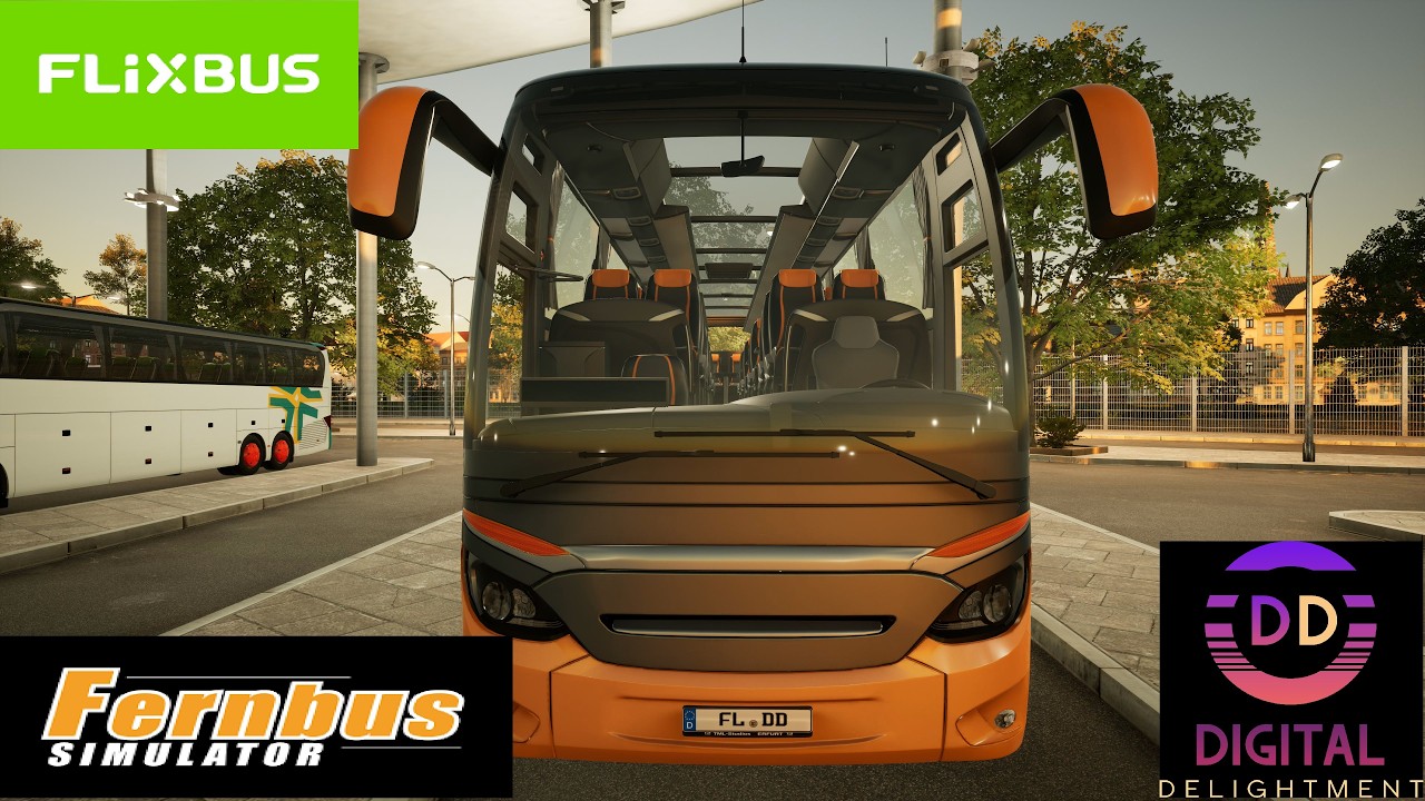 FernBus - Hamburg - Bremen | ASMR | 4K | Gameplay !