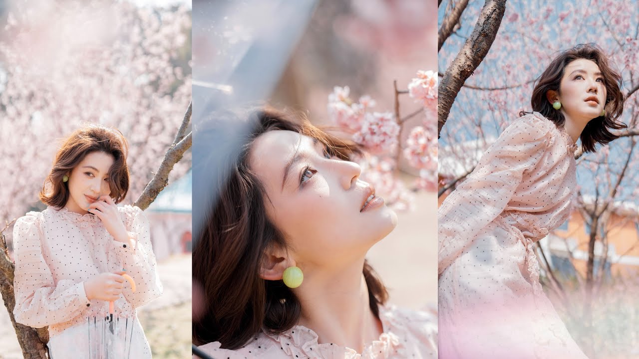 踏入樱林还可全身而退？粉色早樱柔美少女拍摄引导丨A7M4丨2870GM丨拍照姿势教学丨拍摄VLOG