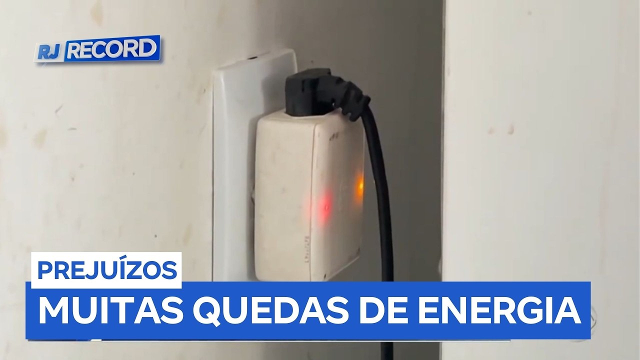 Quedas de energia causam prejuízos a moradores em Rio das Ostras (RJ)