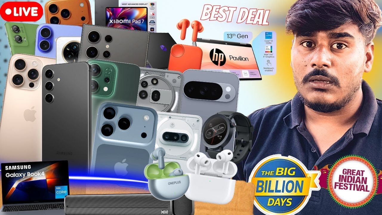 23 Sept. Sale Live | Flipkart BBD Sale 2025 Live | Best Mobile & Gadget Deals | BBD Sale LIve