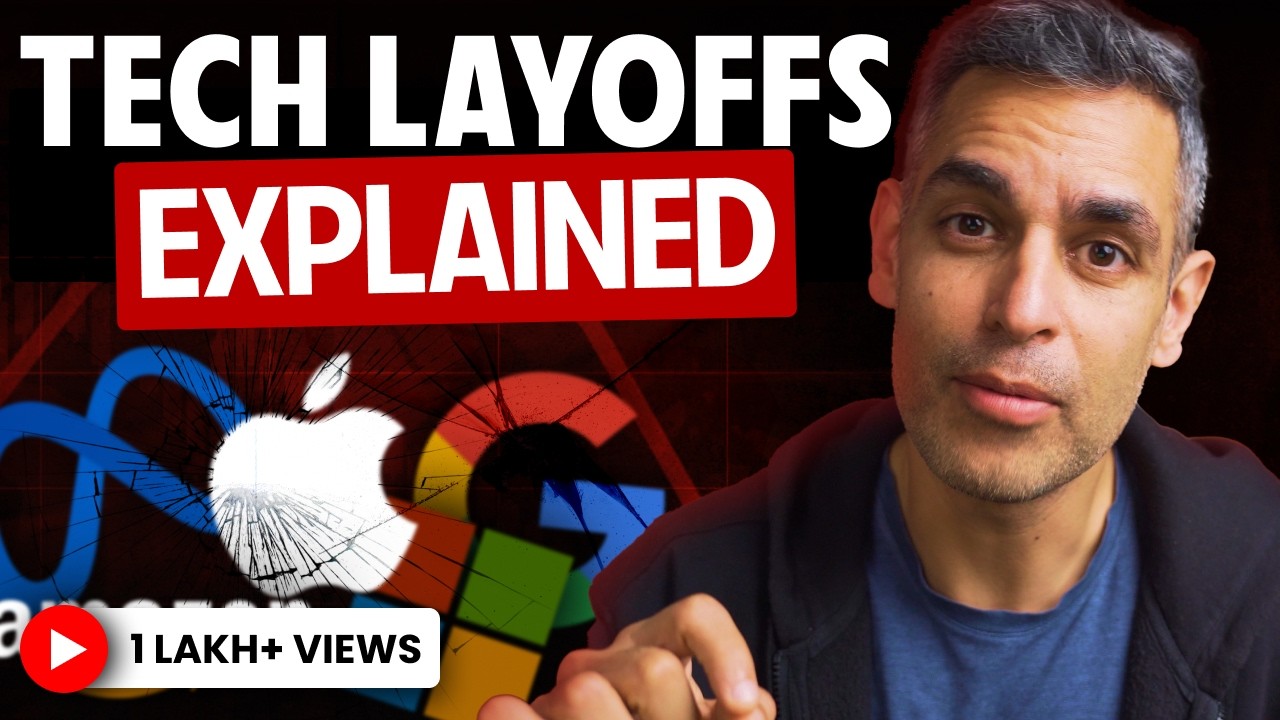 22,000 Jobs GONE in 3 Months: How to Survive LAYOFFS?! | Warikoo Careers Hindi