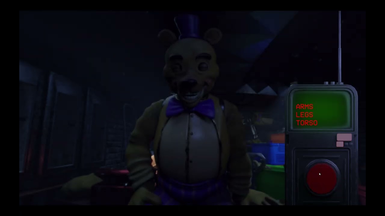 okay this game just got difficult \ forgotten at Fredbears pt3