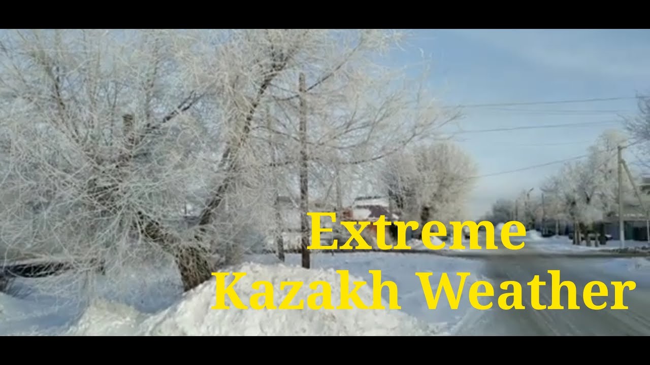 Colourful Weather of Kazakhstan