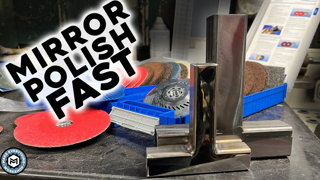 Polish Steel Fast! - Metal Working Tools You Need!