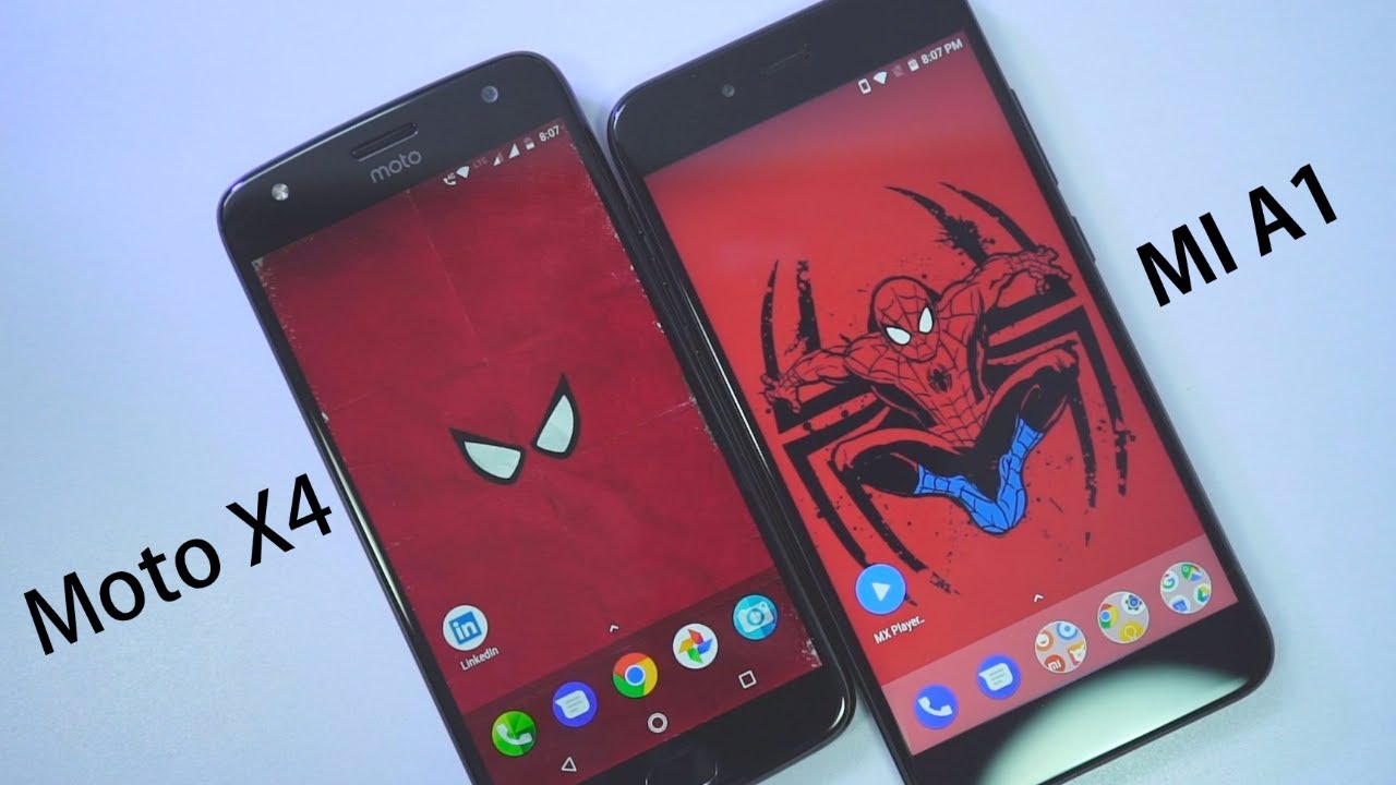Moto X4 vs Mi A1 Comparison Build, Display, Cameras, performance, battery life , Pros and cons