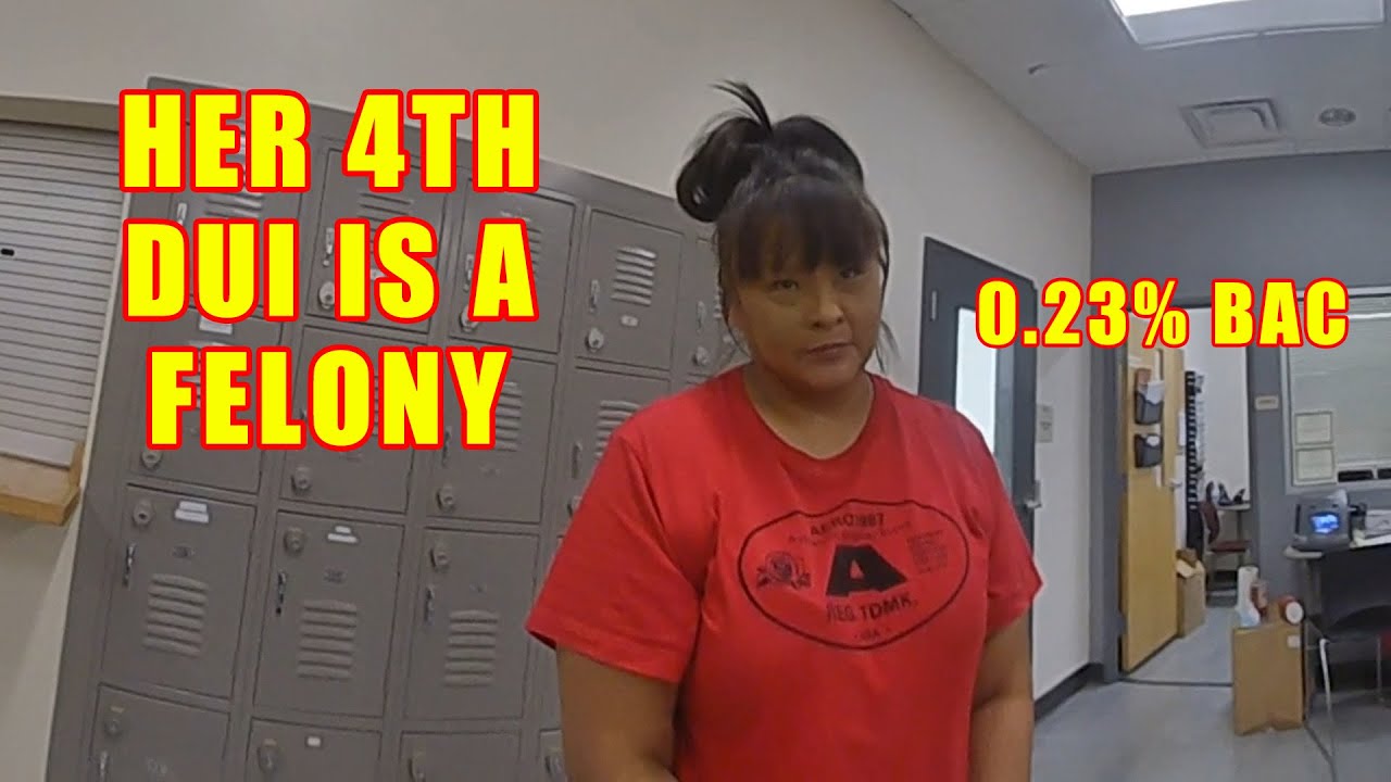 Drunk Woman Charged with Felony for Her 4th DUI Arrest