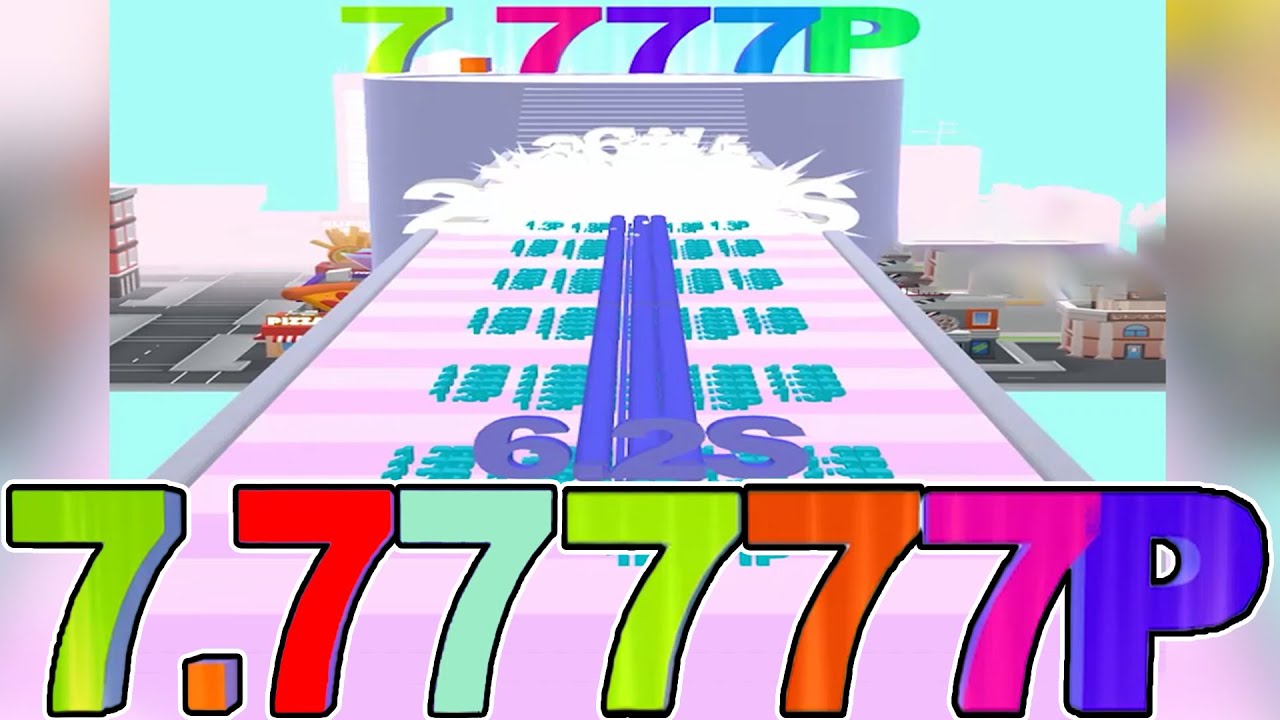 NUMBER RUN MERGE SHOOTING - Run and Join Numbers - Number Math Gameplay Android, iOS Ep4