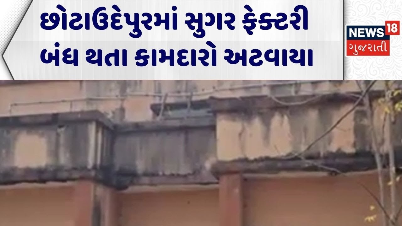 Chhotaudepur News | છોટાઉદેપુરમાં સુગર ફેક્ટરી બંધ થતા કામદારો અટવાયા | Sugar Factory|Gujarati News