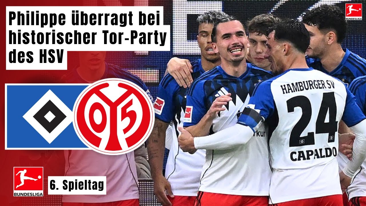 Hamburg - Mainz 05 &ndash; Highlights | Bundesliga 2025/26 hsv mainz