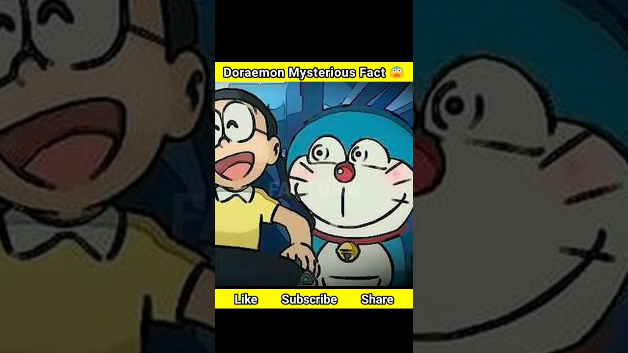 Doraemon Mysterious Fact 😨 | Doraemon Facts 😱 - #shorts #youtubeshorts #short #doraemon #facts