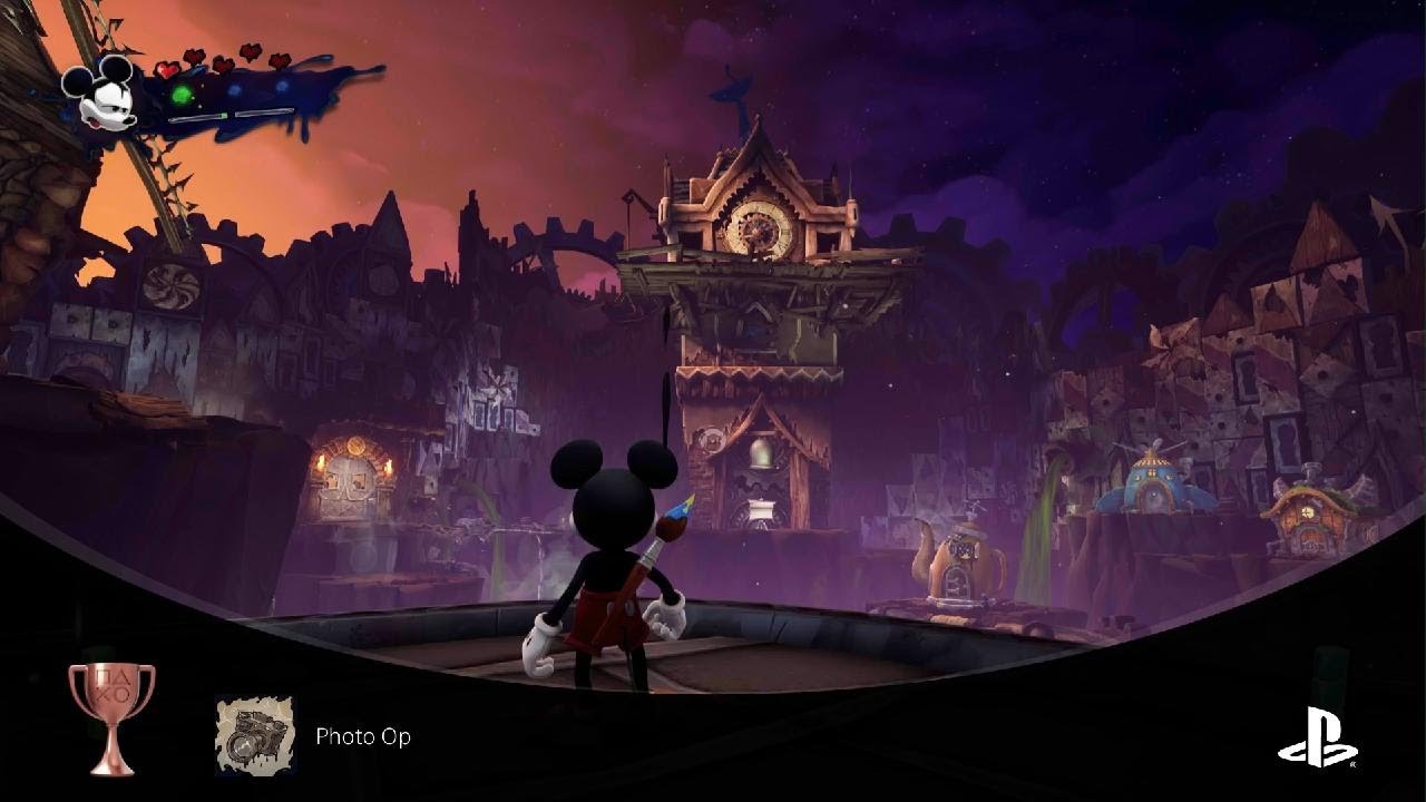 Disney Epic Mickey: Rebrushed @PS5 🏆 Photo Op (BRONZE)