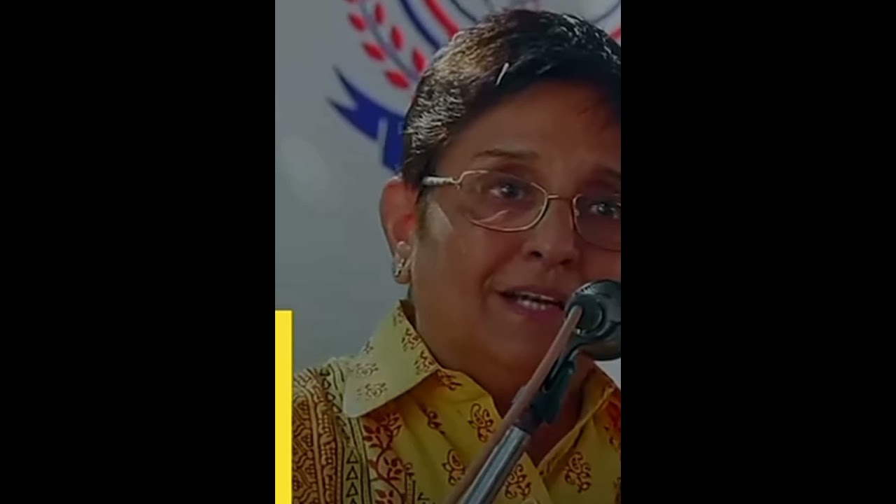 Why did I cut my hair #Kiran Bedi