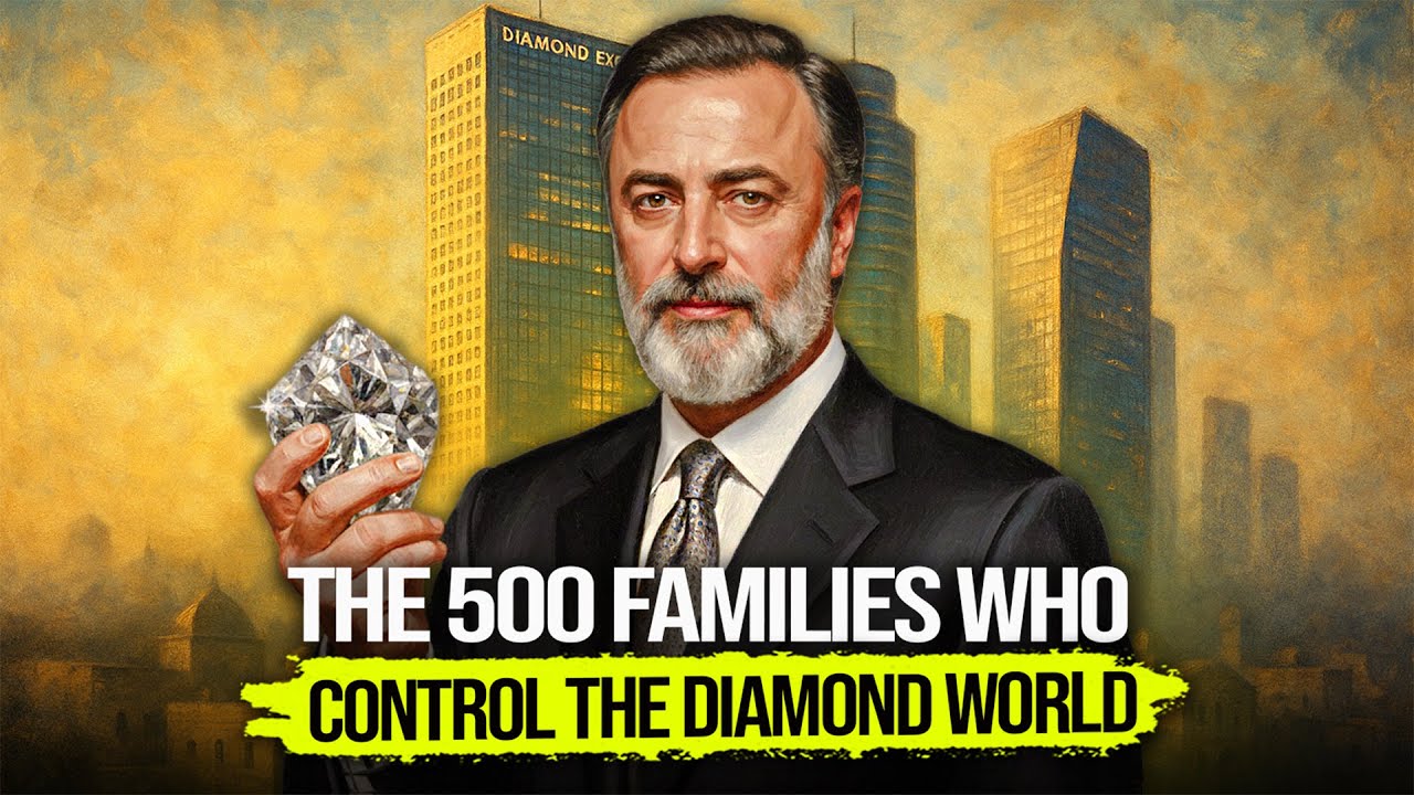 How 500 Jewish Families Built Israel's Diamond Empire & CONTROLLED $300 Billion Industry (Ramat Gan)