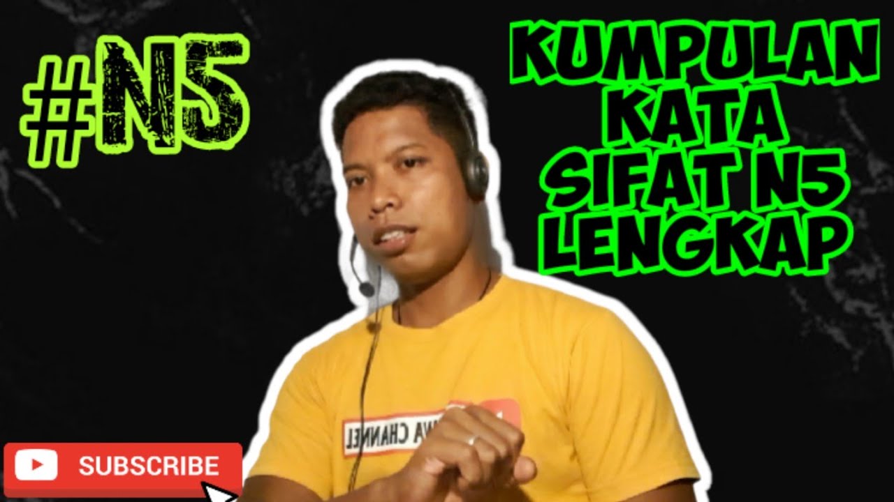 #N5 #kosakata #katasifat kumpulan kata sifat n5 lengkap