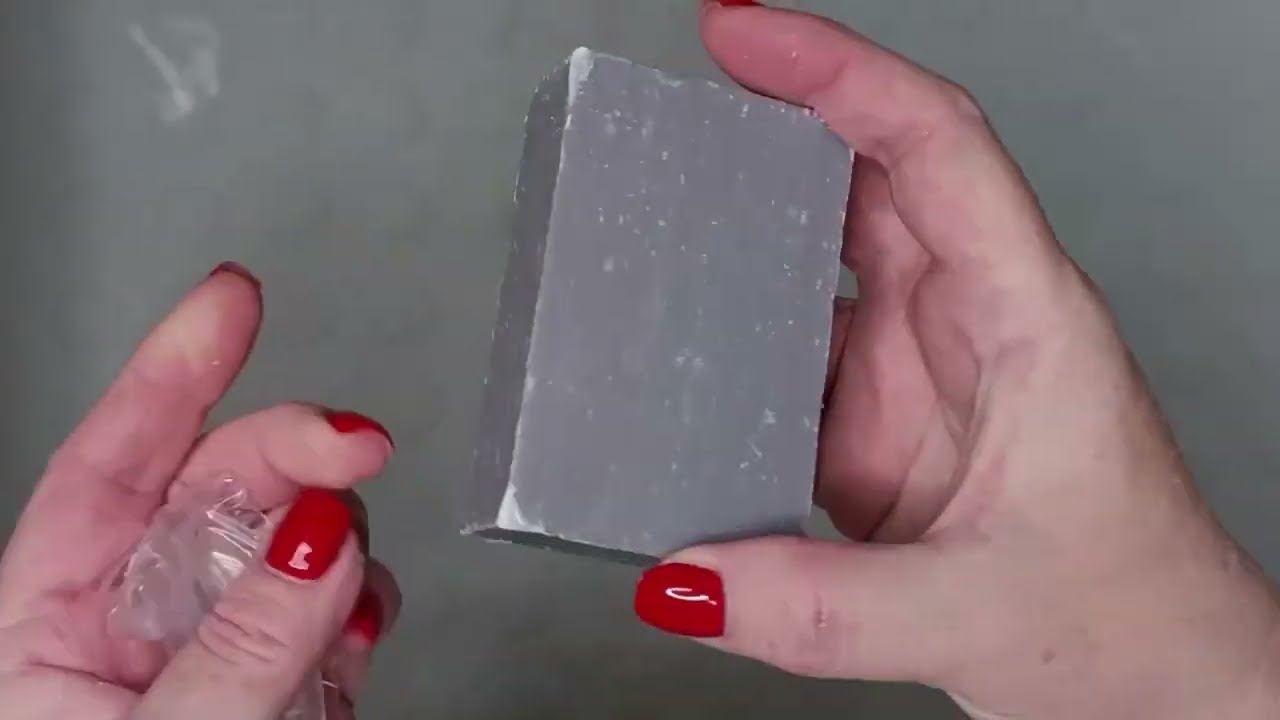 Dead Sea Minerals Soap ASMR. Crunchy Cut & Soothing Foam Sounds for Deep Relaxation #ASMR #SoapASMR