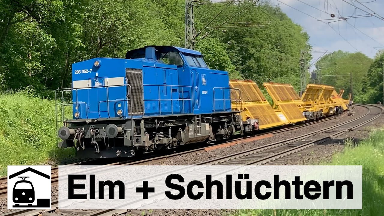 Ein paar Überraschungen in Schlüchtern und Elm [Kinzigtalbahn]