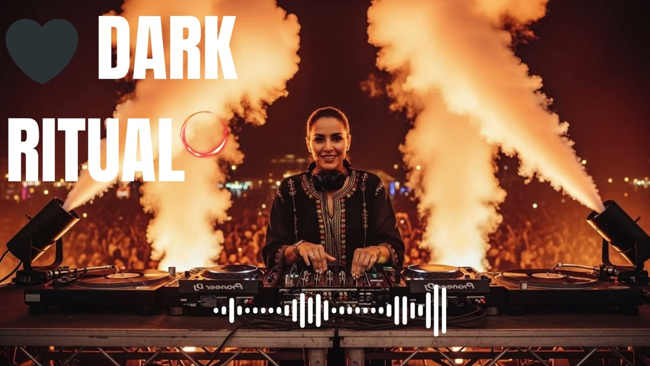Dark Ritual 🔊 Dark Arabic EDM Festival Mix | Bass Heavy DJ Set 🖤