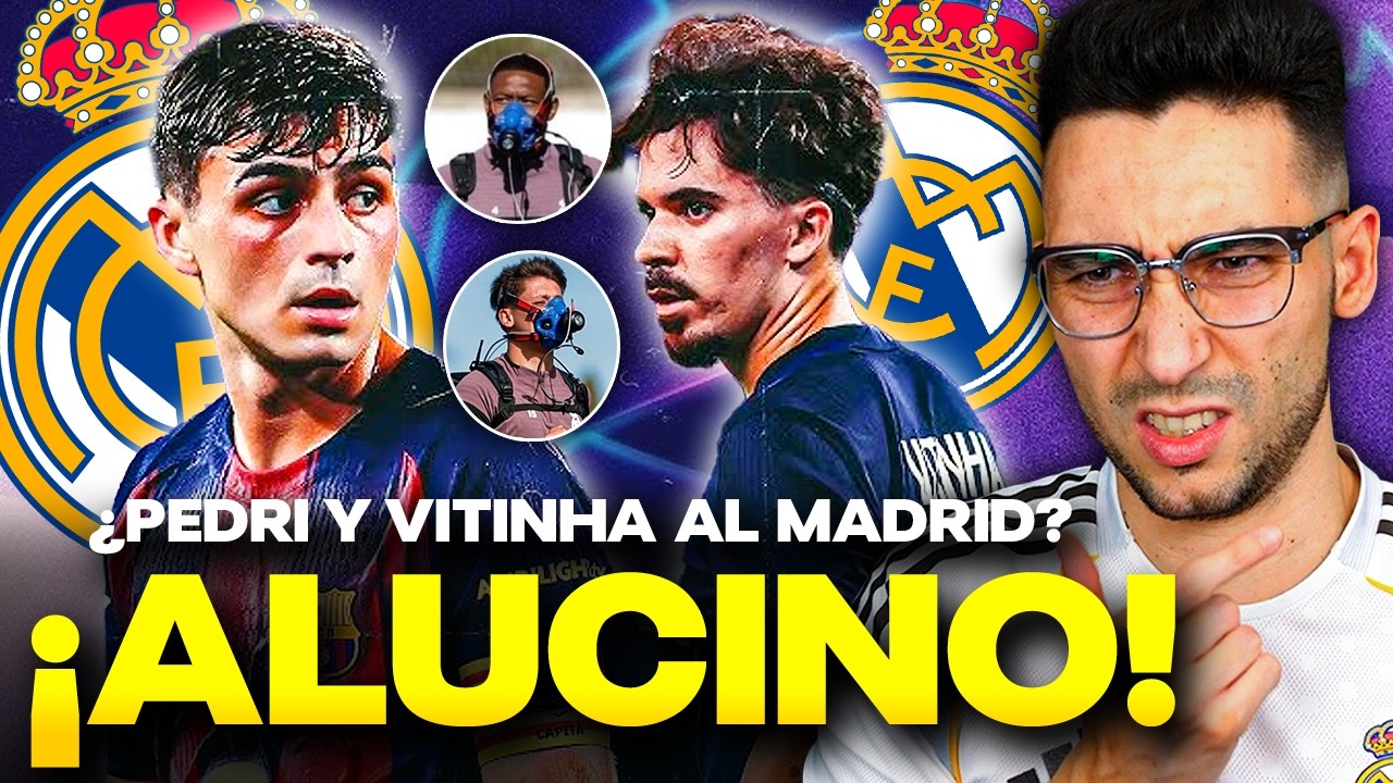 💣🚨VITINHA al MADRID en 2026 y PEDRI en 2027 ¿QUIÉN SE CREE ESTO?