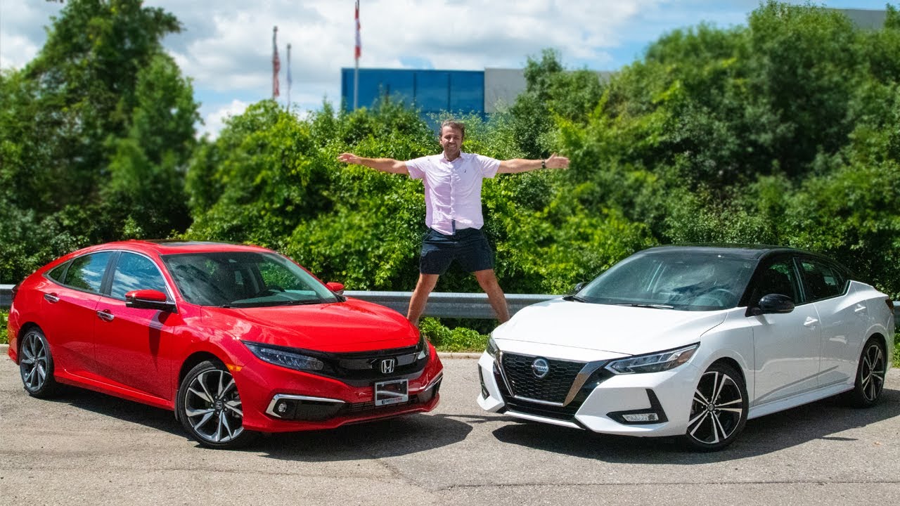 2020 Nissan Sentra SR vs 2020 Honda Civic Touring, easy pick!