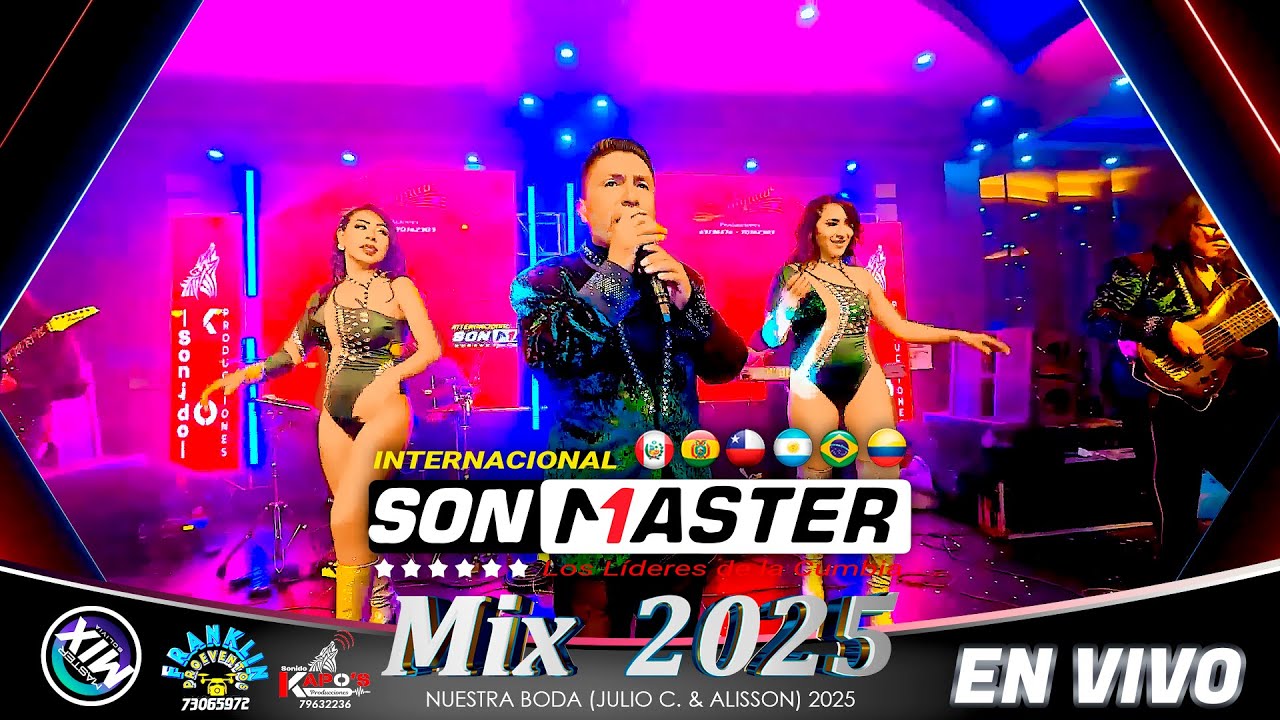 Son Master en Vivo Mix 2025 (Boda de Julio y Alisson) / Master Mix Bolivia