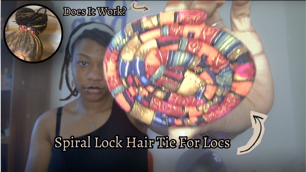 Why People With Locs Are Switching to Spiral Hair Ties!