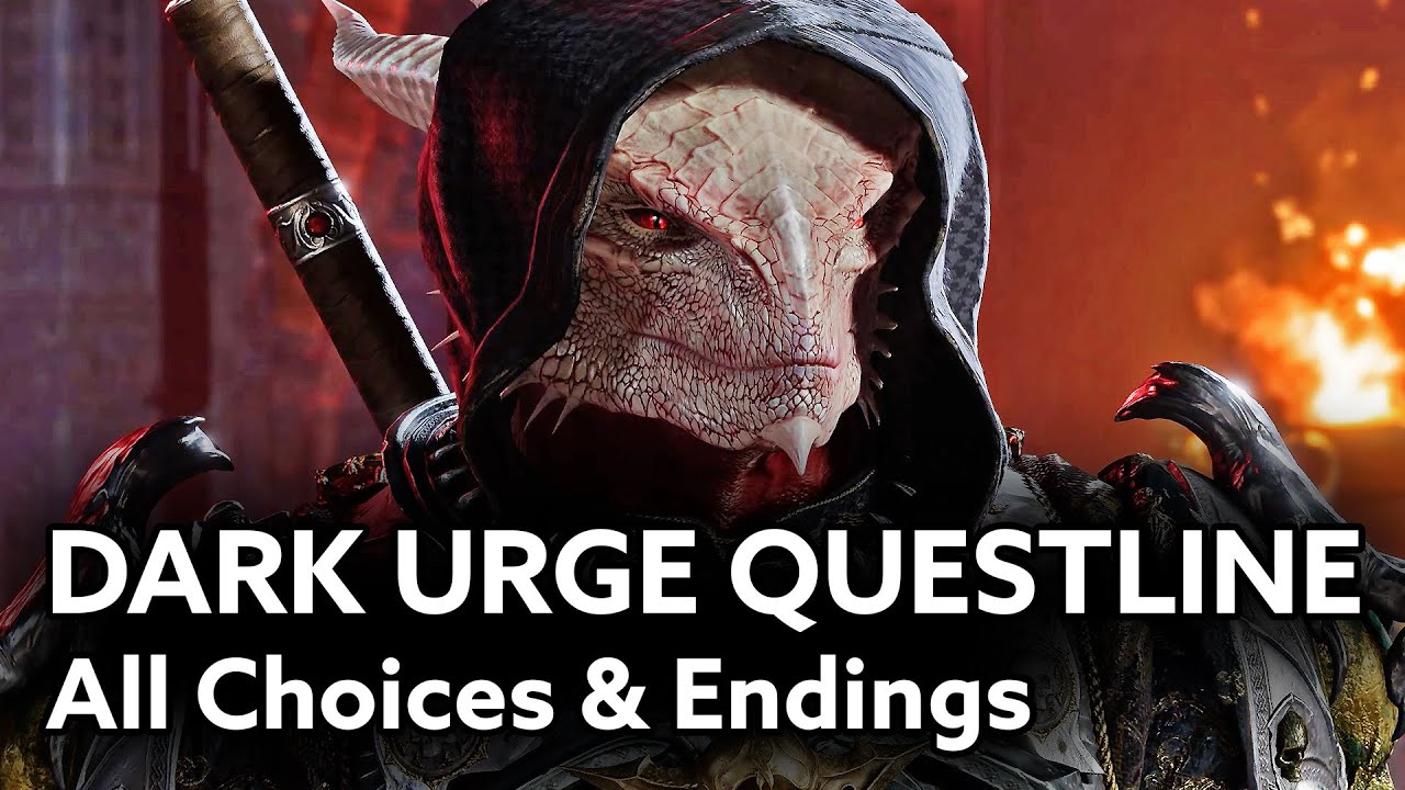 Baldurs Gate 3 - Dark Urge Questline (All Choices and Endings)