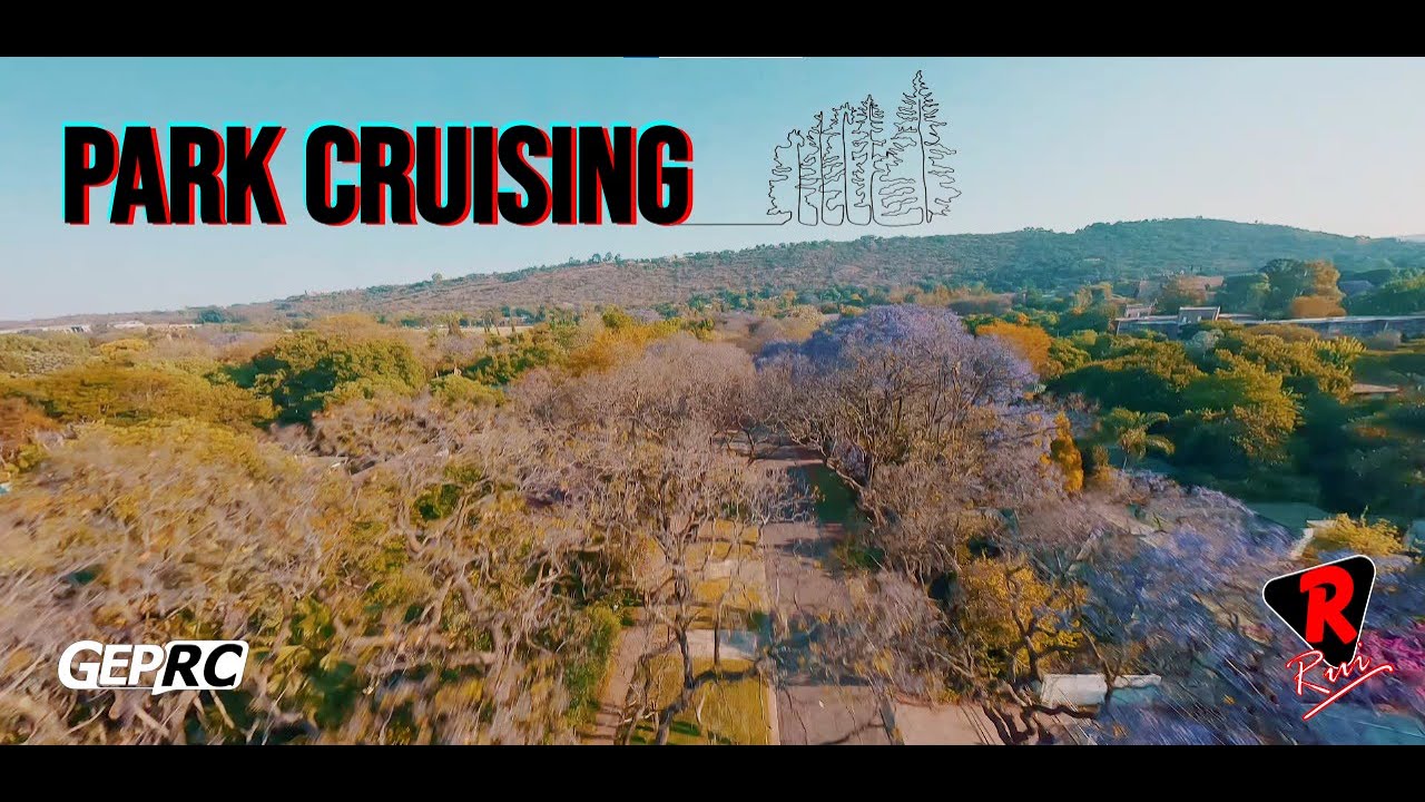 🏔 Geprc Cinelog 35 Performance 4K | Park Cruising Cinematic FPV | Tree Surfing  🌳🏄‍♂️