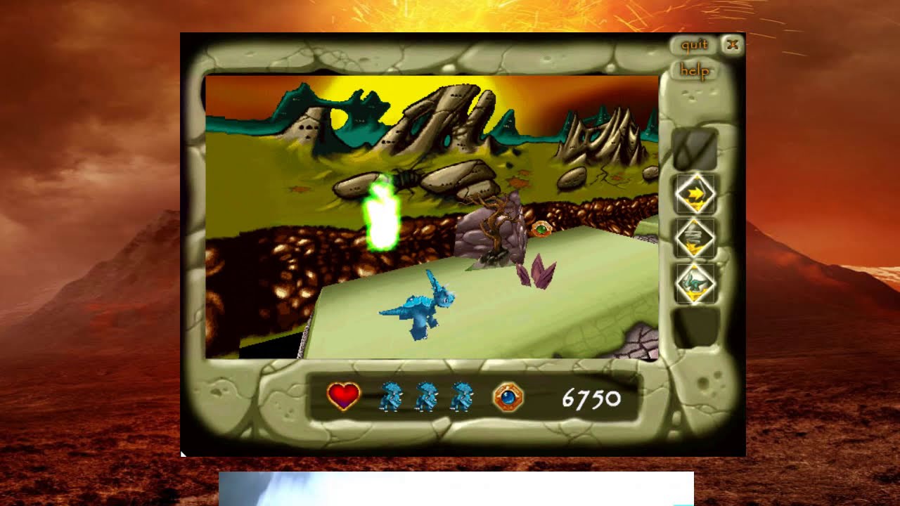 The Adventures of Bleeposaurus (Obscure 3D Nickelodeon NickArcade Game)